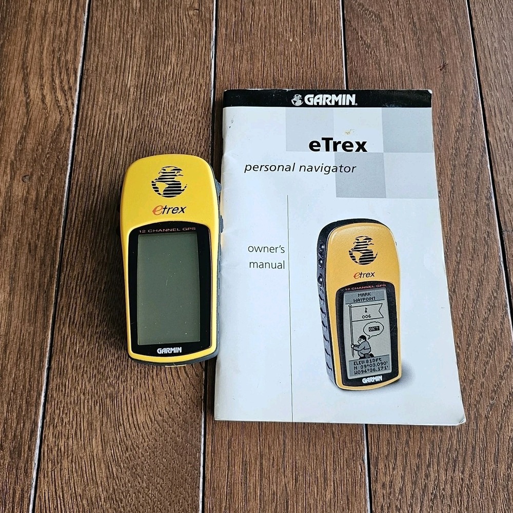 Garmin eTrex Yellow Handheld Personal Navigator